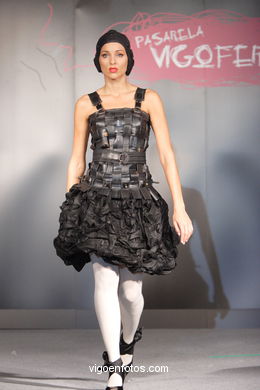 Edurne Iba�ez Huarte. Pasarela de J�venes Dise�adores 2007. 