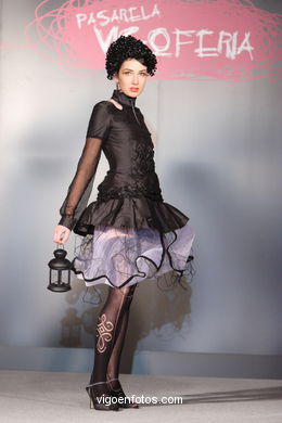 Eba Cruz. Runway Fashion of young designer 2007. 