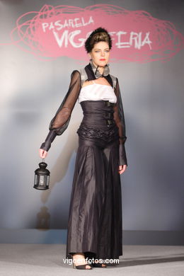 Eba Cruz. Runway Fashion of young designer 2007. 