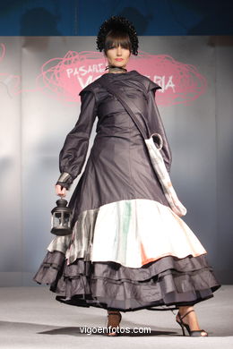 Eba Cruz. Runway Fashion of young designer 2007. 