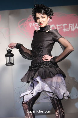 Eba Cruz. Runway Fashion of young designer 2007. 