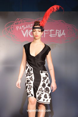 Paola Vales. Runway Fashion of young designer 2007. 