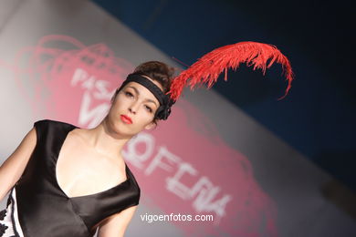 Paola Vales. Runway Fashion of young designer 2007. 
