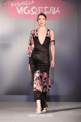 Maria Jesus Cuevas. Runway Fashion of young designer 2007. 