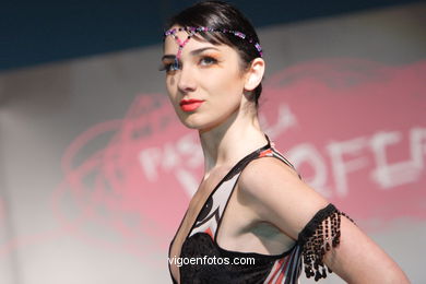 Maria Jesus Cuevas - Collection: Sensaciones - Young Fashion Designers Awards ceremony 2007. Vigo (Spain). Vigoferia.
