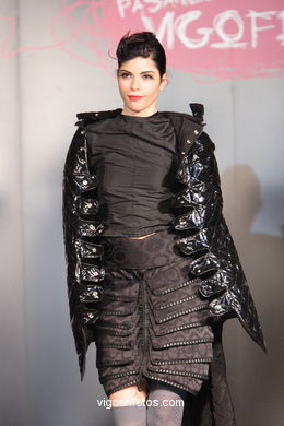 Cristina Hernandez. Pasarela de J�venes Dise�adores 2007. 