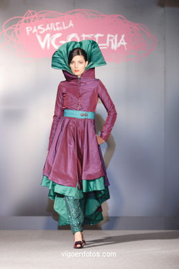 Soledad Mayoral Adeva - Collection: Tatuaje - Young Fashion Designers Awards ceremony 2007. Vigo (Spain). Vigoferia. 