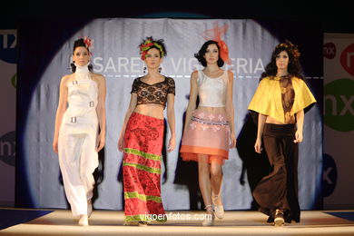 Idoia Erquiaga Otaola - Frida Kahlo. Runway Fashion of young fashion designer. Vigoferia 2006 - Spain.