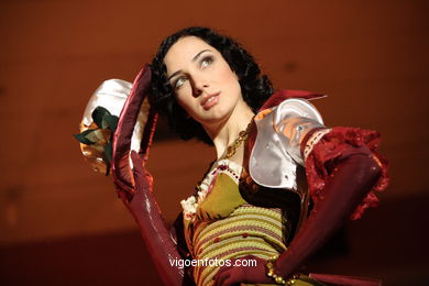 Ivan Sánchez Alonso - O Rexurdir do Quixote. Pasarela de Jóvenes Diseñadores 2006. Vigo. Vigoferia.