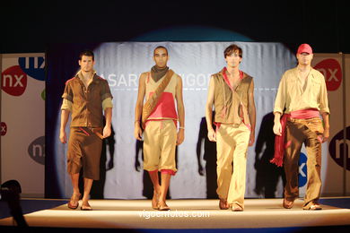 Olalla Novoa - Puesta a Punto. Runway Fashion of young fashion designer. Vigoferia 2006 - Spain.