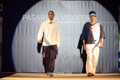 Grupo Zaldumbide - Latitud Norte. Runway Fashion of young fashion designer. Vigoferia 2006 - Spain.