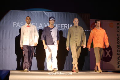 Grupo Zaldumbide - Latitud Norte. Runway Fashion of young fashion designer. Vigoferia 2006 - Spain.