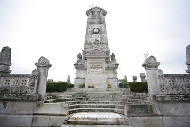 Monumento funerario de José García Barbón . (1909)
- (Map location).