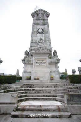 Monumento funerario de Jos� Garc�a Barb�n . (1909)
-  Mapa. 