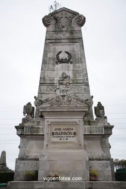 Monumento funerario de Jos� Garc�a Barb�n . (1909)
-  Mapa. 
