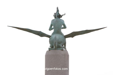 Monument to the Troubadours of the R�a of Vigo. Last Sculptures in Vigo (2005-2007). 