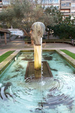 Camilo José Cela - Francisco Otero Besteiro. (1991)
- (Map location).