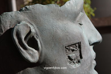 Sculptures of Igor Mitoraj. 