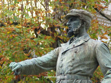 Monumento a M�ndez N��ez- Agust�n Querol y Subirats. (1890). Jardines de la Alameda. Vigo.
-  (Ver mapa). 