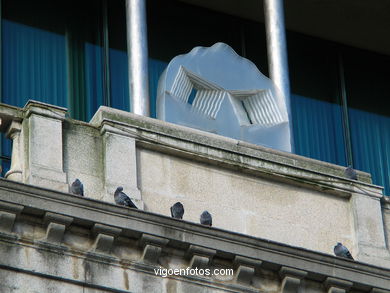 Escultura en Casa Galega da Cultura - Silveiro Rivas
- (Map location).