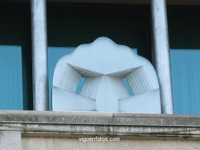 Escultura en Casa Galega da Cultura - Silveiro Rivas
- (Map location).
