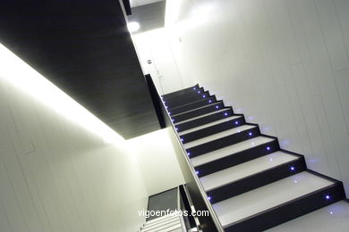 Interiores - Fundaci�n Pedro Barri� de la Maza - Sede de Vigo. 