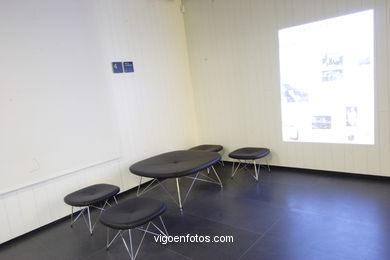 Interiores - Fundaci�n Pedro Barri� de la Maza - Sede de Vigo. 
