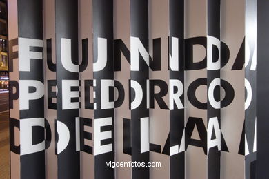 Interiores - Fundaci�n Pedro Barri� de la Maza - Sede de Vigo. 