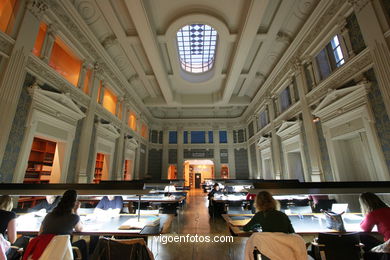 Reading room - Central Library.