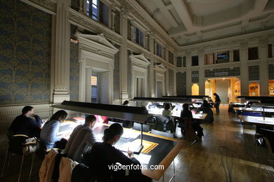 Reading room - Central Library.