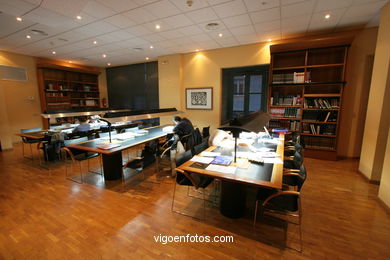 Sala de estudio. Biblioteca Central.