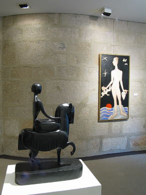 Exhibition hall. 