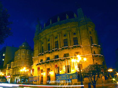 Building theater Garcia Barbon
(Cultural center Caixanova)

-  (Map location). 
