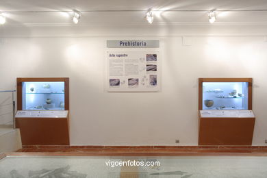 Sala de arqueología. Museo Quiñones de León.