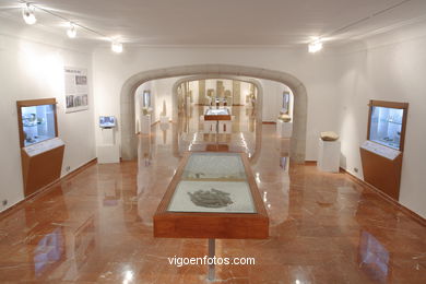 Sala de arqueolog�a. Museo Qui�ones de Le�n. 