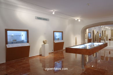 Sala de arqueolog�a. Museo Qui�ones de Le�n. 