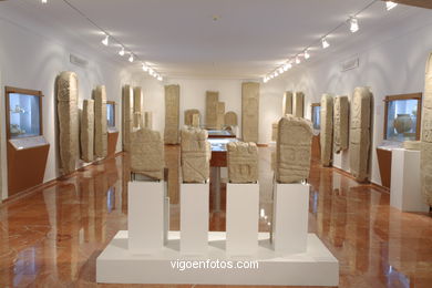 Sala de arqueolog�a. Museo Qui�ones de Le�n. 