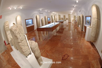 Sala de arqueolog�a. Museo Qui�ones de Le�n. 