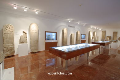 Sala de arqueolog�a. Museo Qui�ones de Le�n. 