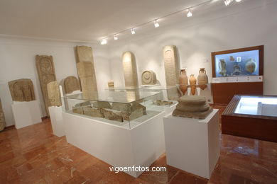 Sala de arqueolog�a. Museo Qui�ones de Le�n. 