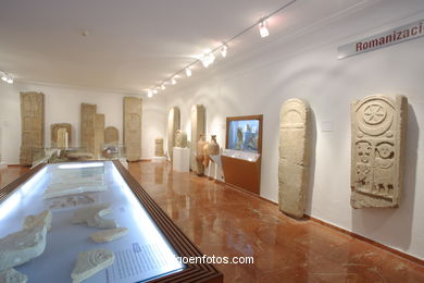 Sala de arqueología. Museo Quiñones de León.