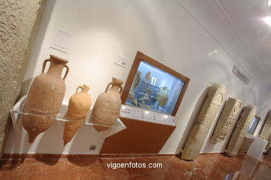 Sala de arqueología. Museo Quiñones de León.