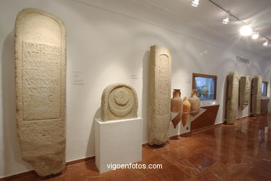 Sala de arqueolog�a. Museo Qui�ones de Le�n. 