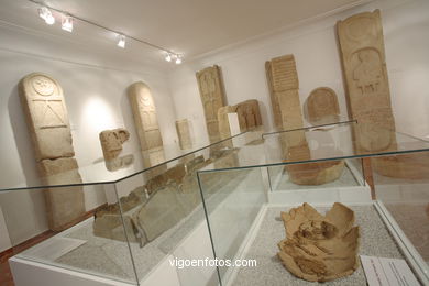 Sala de arqueolog�a. Museo Qui�ones de Le�n. 