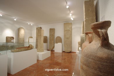 Sala de arqueolog�a. Museo Qui�ones de Le�n. 