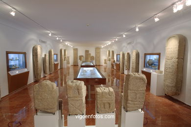 Sala de arqueolog�a - Qui�ones de Le�n. 