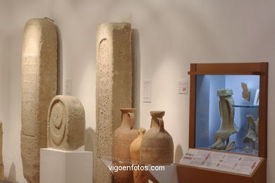 Sala de arqueología. Museo Quiñones de León.