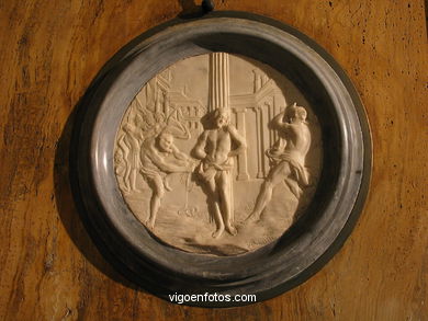 Interiores del Pazo Qui�ones de Le�n. 