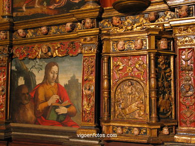Interiores del Pazo Qui�ones de Le�n. 