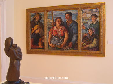 Galleries of Museum Qui�ones de Le�n. 